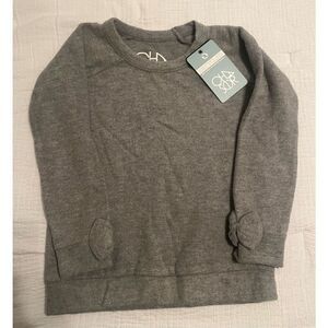 CHASER KIDS - Bliss knit Bow Detail Raglan Pullover NWT NEW